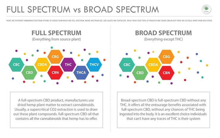 full spectrum vs broad spectrum cbd oil